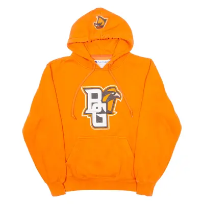 CHAMPION Bowling Green Falcons Mens Orange Hoodie USA S