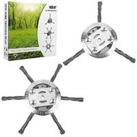 Steel Wire Trimmer Head-6 inch Unbreakable Weed Brush Cutter for Lawn Mower, Rust & Grass Removal on Pavement, Driveways & Mo...