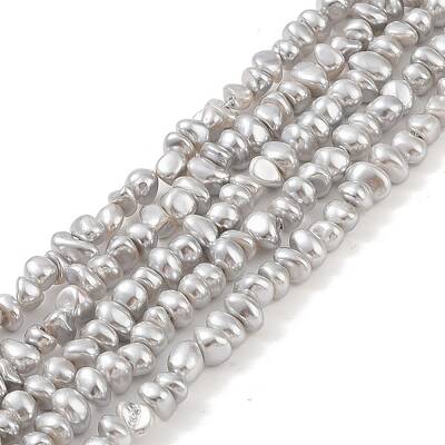 Electroplated Shell Pearl Beads Strands