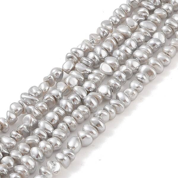 Electroplated Shell Pearl Beads Strands