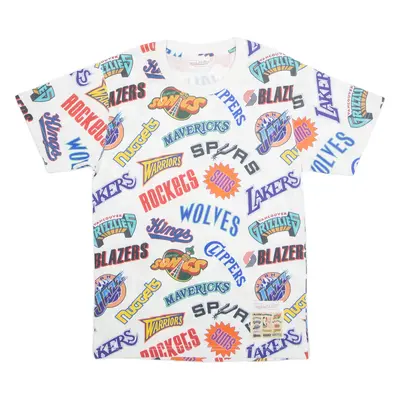 MITCHELL AND NESS Basketball Mens Jersey White USA Crew Neck L
