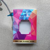 【Don't buy - Free gift-bangs‘ box】An exquisite Colored gift box, through the transparent part on the front, you can dir...