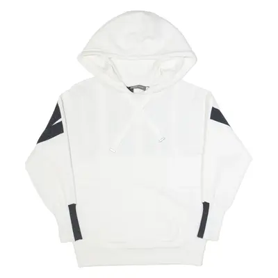 MINT VELVET Oversized Womens White Hoodie XS