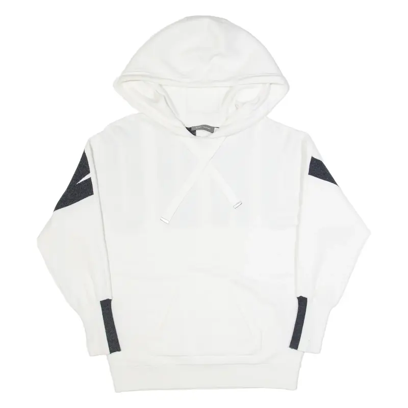 MINT VELVET Oversized Womens White Hoodie XS