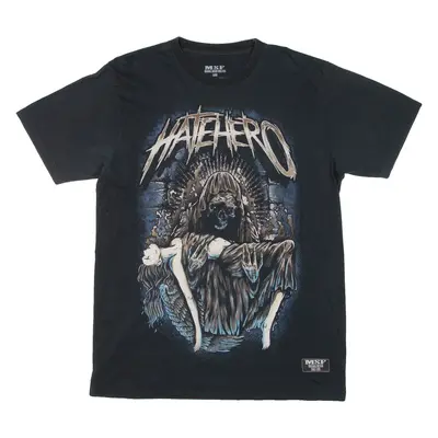 MSF Hate Hero Mens Band T-Shirt Blue L