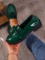Women's Fashionable Bow Decorated Mary Janes Flats, Casual Comfortable Lightweight Loafers for Daily Wear, Female All-match R...