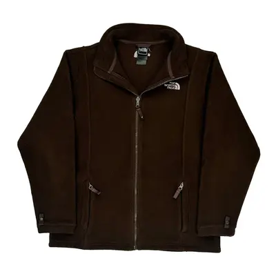 The North Face Fleece Jacket - XL Brown Polyester