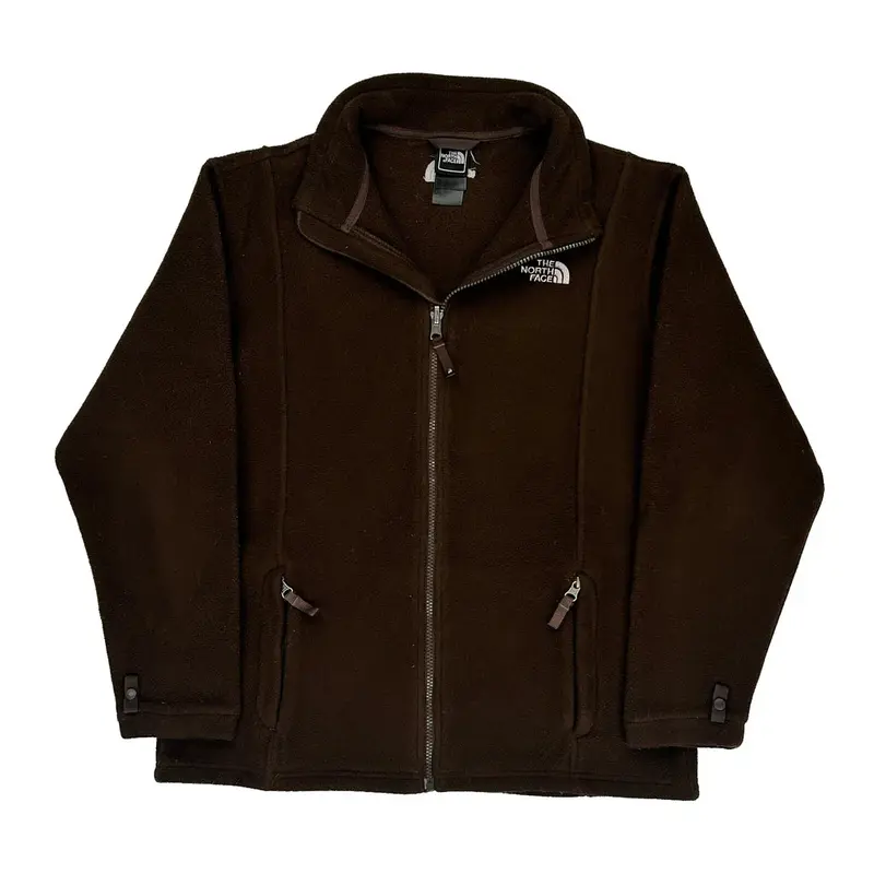 The North Face Fleece Jacket - XL Brown Polyester