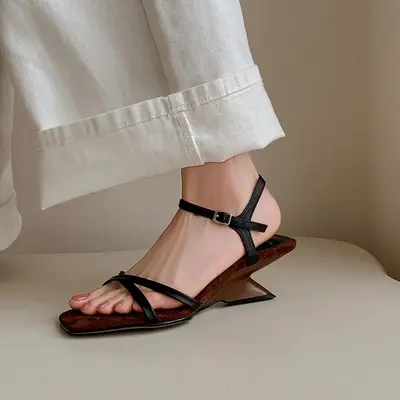 CHIKO Iliana Open Toe Wedge Wedges Sandals