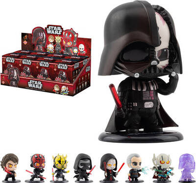 Star Wars: Dark Side - Cosbi Bobble Head - Blind 8ct PDQ Display
