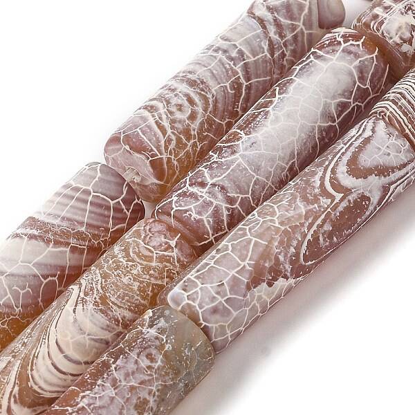 Natural Weathered Agate Beads Strands