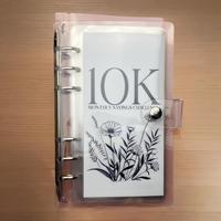 Flower Pattern Summer Season Money Saving Challenge Binder, Money Saving Budget Binder with Cash Envelopes, Savings Challenge...