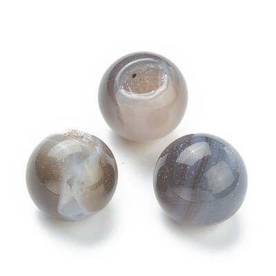 Natural Druzy Agate Beads