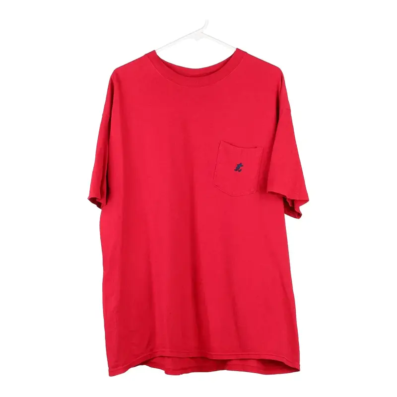Disneyland Resort T-Shirt - XL Red Cotton