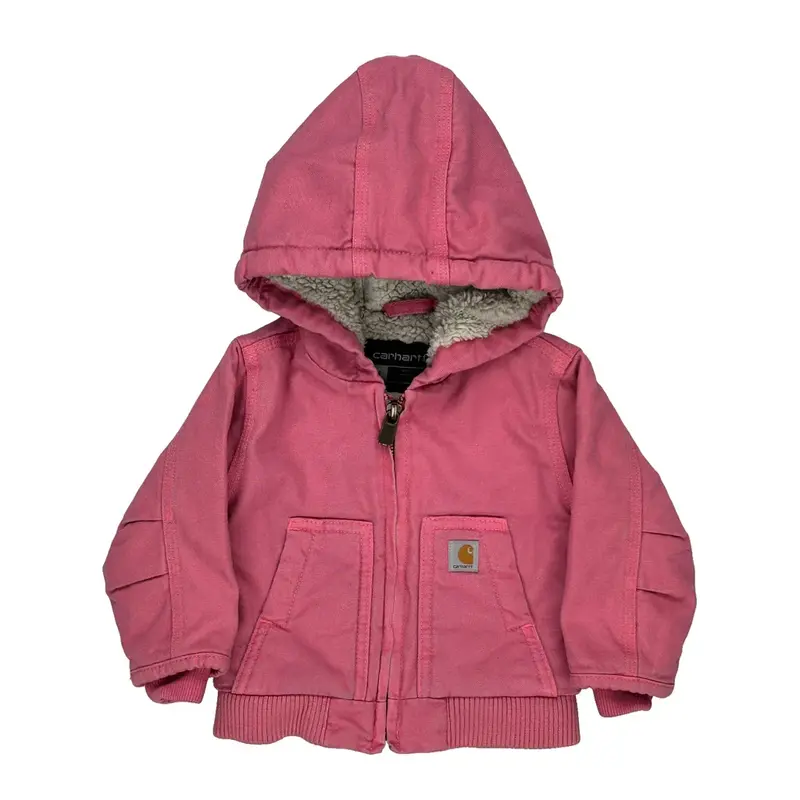 6 Months Carhartt Jacket - 3XS Pink Cotton Blend