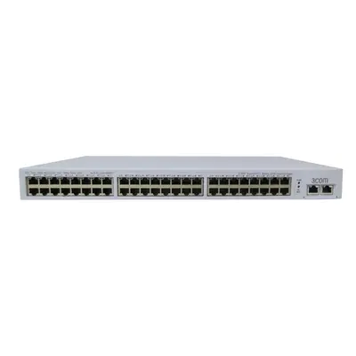 3Com 3C16476 | 2250 Plus 48 x RJ-45 Ports 10/100Base-TX + 2 x SFP Ports + 2 x Dual Personality SFP Ports Layer 2 Managed Rack...