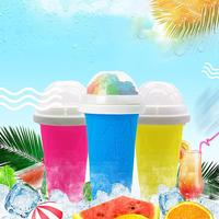 Ice Cream Cup, 1 Count Squeeze To Make Instant Slush, Soft and Durable Ice Cream Cup, Pour Your Favorite Drink and Squeeze Ge...