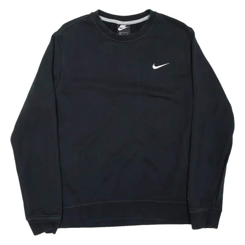 NIKE Mens Sweatshirt Black L
