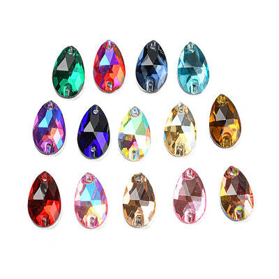 Glass Connector Charms