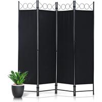 Room Divider,Folding Privacy Screen 4 Panels Portable wall divider Partition Room Dividers for Home Office Room Separation Mo...