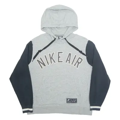NIKE AIR Mens Grey Hoodie M