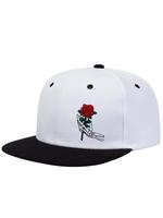 Rose Embroidered Baseball Cap, Outdoor Sports Snapback Hat Cap for Women & Men, Outdoor Sun Protection Cap for Daily Use, Hat...