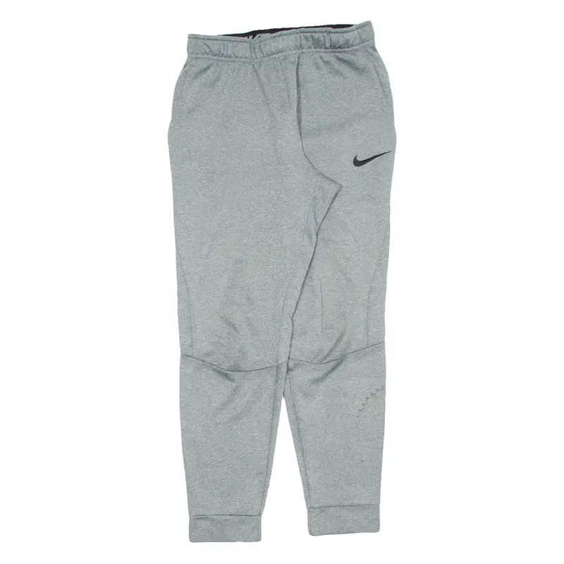 NIKE Mens Joggers Grey Tapered S W29 L28
