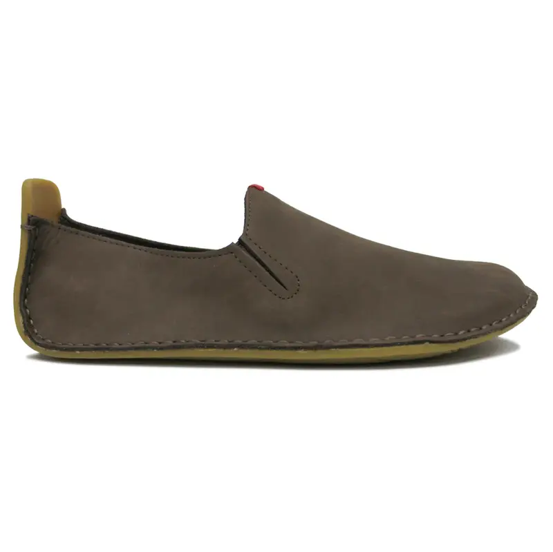 Vivobarefoot Ababa II Leather Men's Slip On Shoes - Brown - Size:US 8 Men