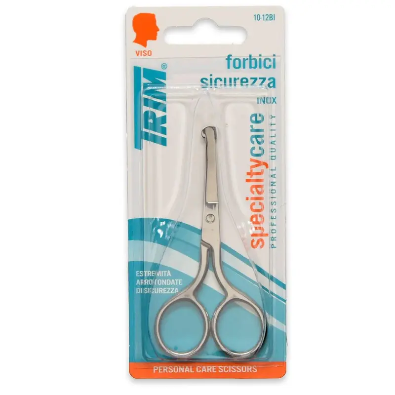 Trim stainless steel safety scissors rounded ends