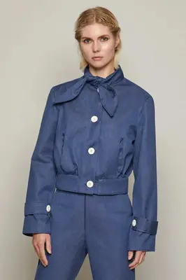 Jasmin Jacket (Navy) | size: XS