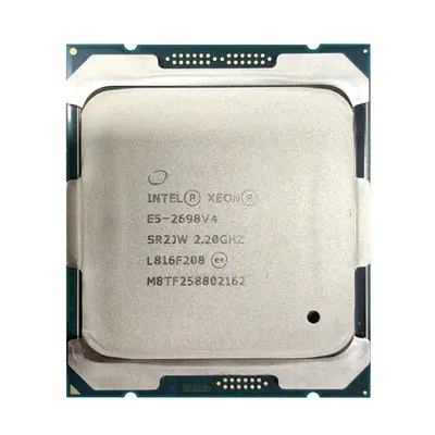 2698-V4 Intel Xeon E5-2698 v4 20-Core 2.20GHz 9.6GT/s QPI 50MB L3 Cache Socket LGA2011-3 Processor