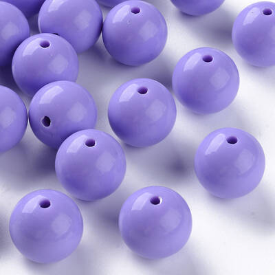 Opaque Acrylic Beads