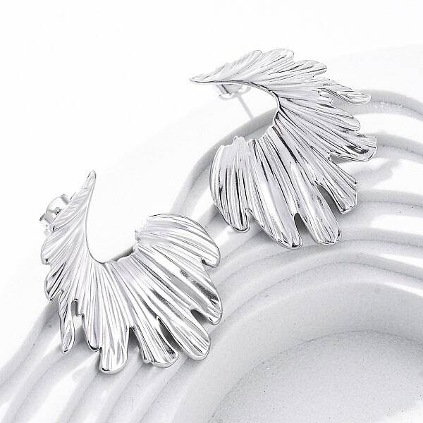 304 Stainless Steel Stud Earrings for Women