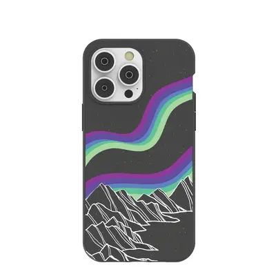 Black Glow iPhone 14 Pro Max Case
