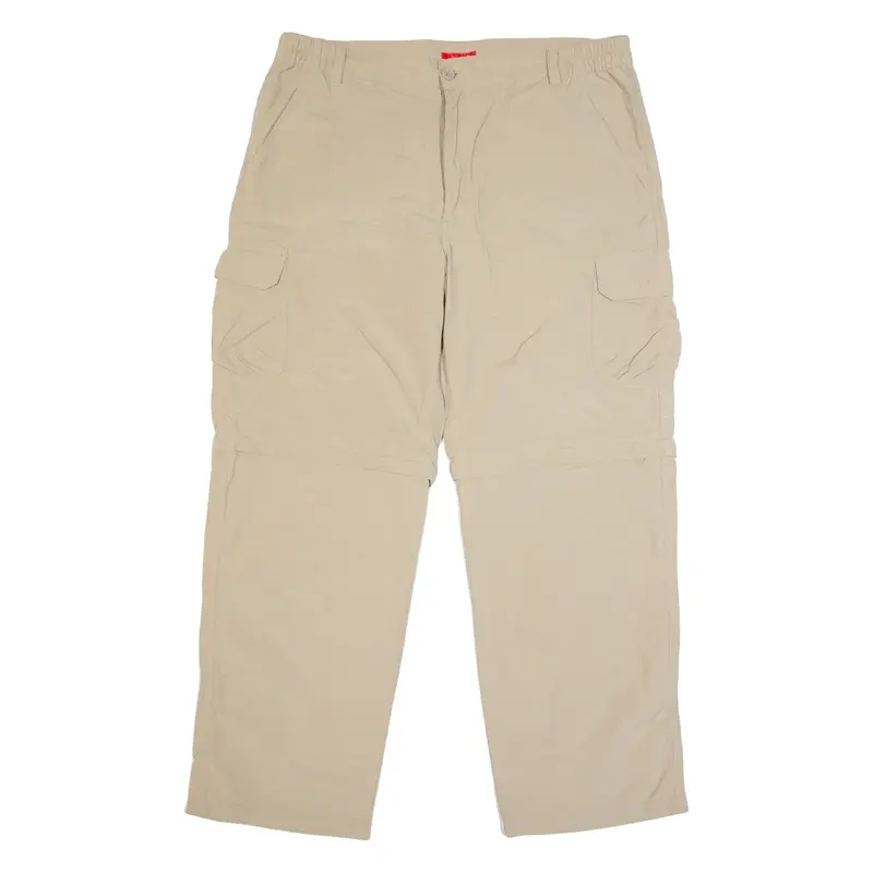 Outdoor Mens Trousers Beige Regular Straight W36 L28