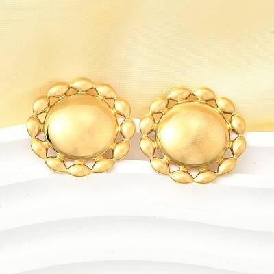 304 Stainless Steel Stud Earrings