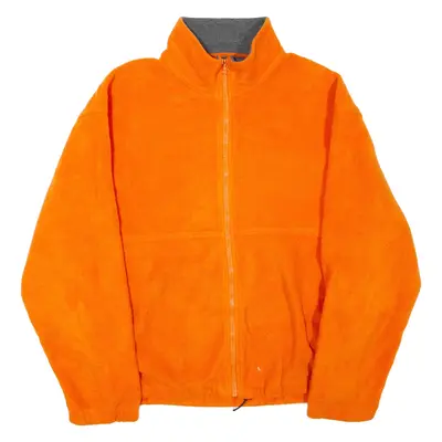 RITZ MARKETING Mens Fleece Jacket Orange M