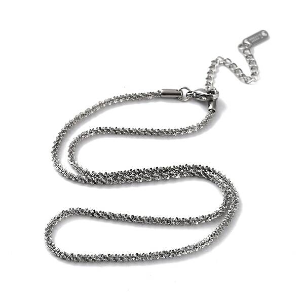 Non-Tarnish 304 Stainless Steel Spike Link Chain Necklace