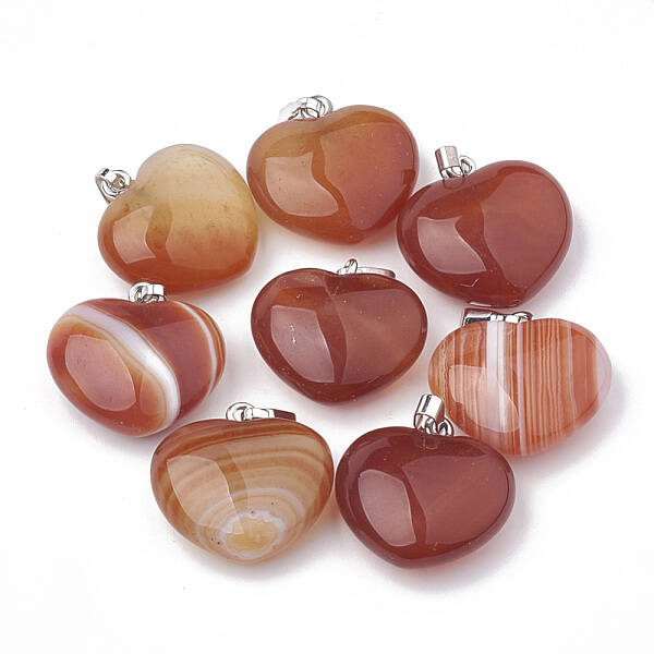 Natural Carnelian Pendants