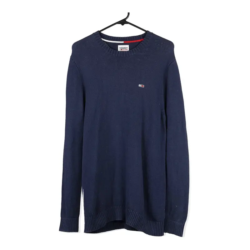 Tommy Jeans Jumper - XL Navy Cotton