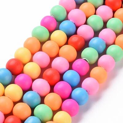 Handmade Polymer Clay Beads Strands