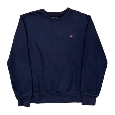 Ralph Lauren Sweatshirt - XL Navy Cotton Blend