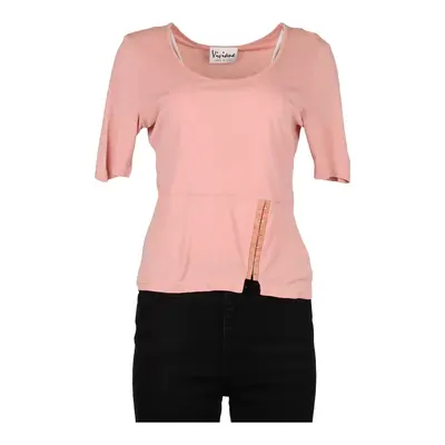 Viviane Top - Medium Pink Acetate