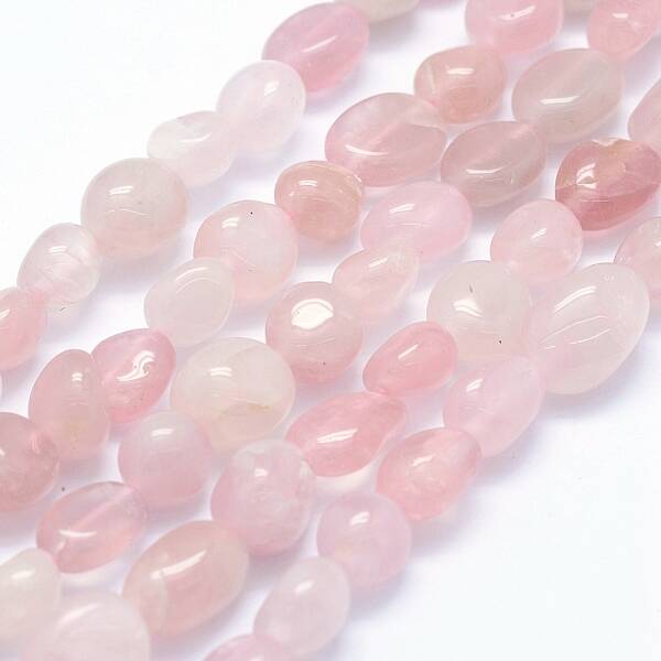 Natural Rose Quartz Beads Strands