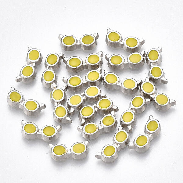 Alloy Enamel Cabochons
