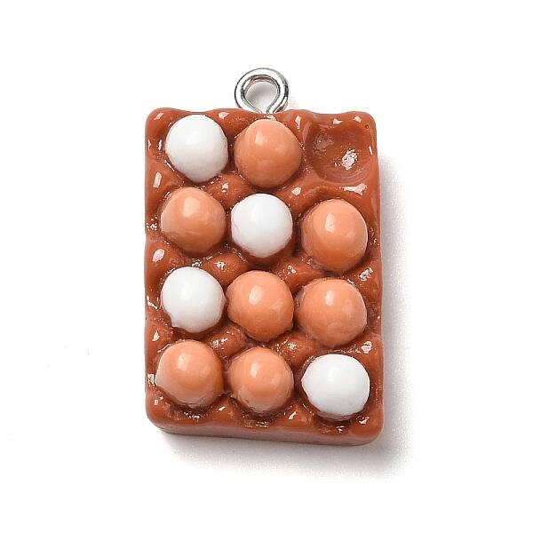 Cute Opaque Resin Pendants