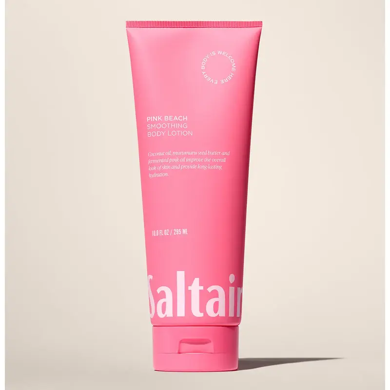 Saltair Pink Beach Body Lotion – Nourishing Lotion with Coconut Oil, Murumuru Seed Butter & Allantoin – Long-lasting Hydr...