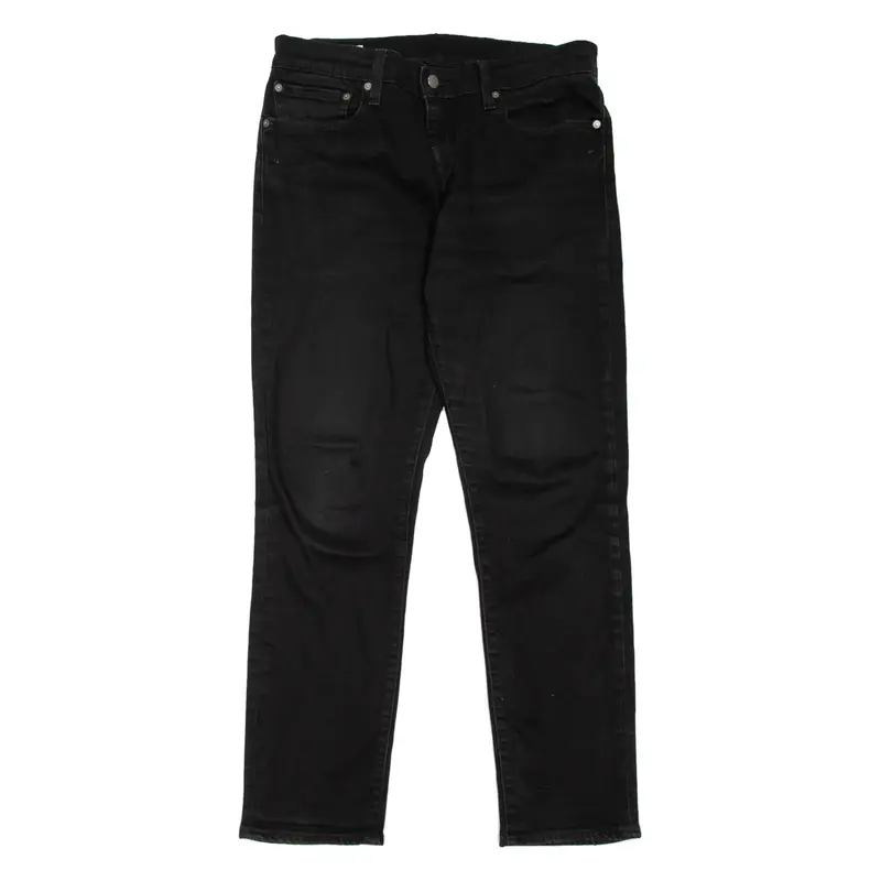 LEVI'S 511 BIG E Jeans Mens Black Slim Straight W31 L30