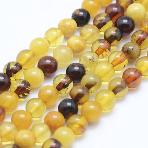 Natural Amber Beads Strands
