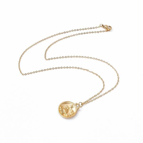 Ion Plating(IP) 304 Stainless Steel Pendant Necklace for Men Women